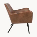Modern Leatherette Accent Single Seater Chair - Image 4