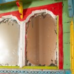 Colourful Hand-Carved Indian Wooden Mandir - Image 3