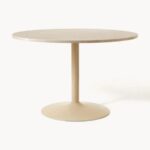 Round Pedestal Dining Table with Minimalist Design - Image 4