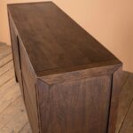 Ellroy Acacia Wood Drift Finish Chest of 4 Drawers - Image 2