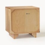 Artisan Fluted Wood Nightstand - Image 5