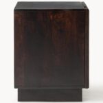 Noir Artisan Fluted Nightstand - Image 2