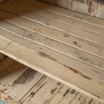 Vintage Blue Wooden Glazed Storage & Display Cabinet - Image 4