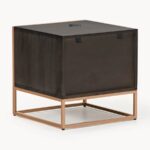 Geo-Carved Modern Nightstand - Image 6