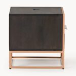 Geo-Carved Modern Nightstand - Image 2