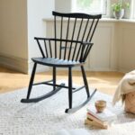 Marudhar Craft Modern Spindle Back Rocking Chair