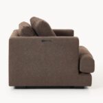 Modern Fabric Single Seater Sofa Chair - Image 2