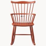 Marudhar Craft Terracotta Spindle Back Rocking Chair - Image 4
