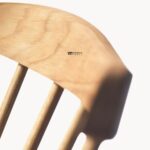 Marudhar Craft Natural Oak Spindle Back Rocking Chair - Image 5