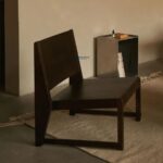 Minimalist Wedge Lounge Chair