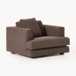 Modern Fabric Single Seater Sofa Chair - Image 4