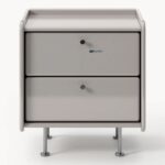 2-Drawer Nightstand in Dusty Pink - Image 6