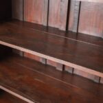 Dark Wooden Vintage Display Cabinet - Image 5