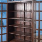 Dark Wooden Vintage Display Cabinet - Image 6