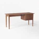 Classic Solid Wood Study Desk with Drawer Unit - Image 3