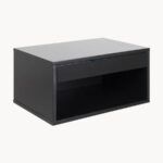 Wall-Mounted Bedside Table with Storage Drawer and Open Shelf - Image 4