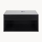 Wall-Mounted Bedside Table with Storage Drawer and Open Shelf - Image 6