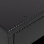 Wall-Mounted Bedside Table with Storage Drawer and Open Shelf - Image 2