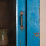 Blue Vintage Wooden Dresser Display Unit - Image 4