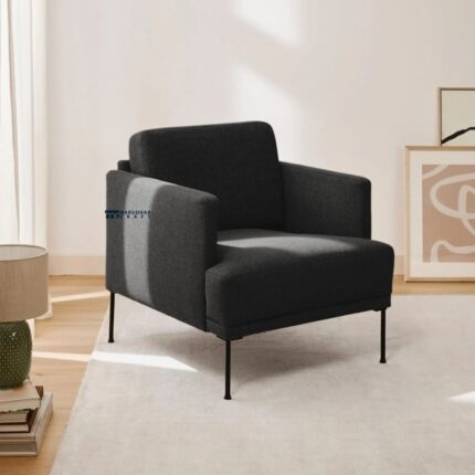 Modern Upholstered Accent Single Seater Chair