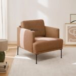 Modern Fabric Accent Single Seater Chair