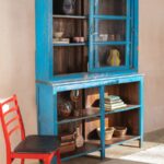 Blue Vintage Wooden Dresser Display Unit - Image 5