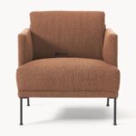 Modern Fabric Accent Single Seater Chair - Image 3