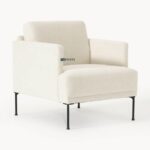 Luxury Minimal Upholstered Single Seater Chair - Image 6