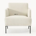 Luxury Minimal Upholstered Single Seater Chair - Image 2