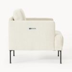 Luxury Minimal Upholstered Single Seater Chair - Image 3