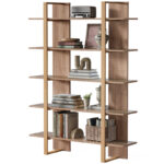 5-Tier Etagere Bookshelf – Metal Frame Open Shelves for Living Room & Bedroom - Image 2
