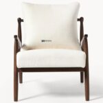 Mid-Century Wooden Lounge Single Seater Chair - Image 3