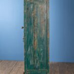 Vintage Dark Green Wooden Cupboard - Image 2