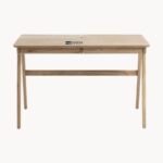 Scandinavian Solid Wood Study Desk - Image 5