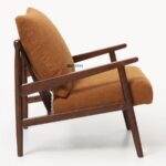 Mid-Century Modern Wooden Lounge Chair - Image 5