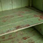 Vintage Earth Tones Jali Wooden Cupboard - Image 5