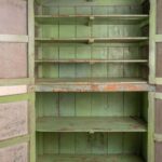 Vintage Earth Tones Jali Wooden Cupboard - Image 6