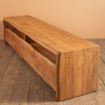 Doran Acacia Wood Natural Finish TV Cabinet - Image 4