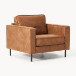 Premium Leatherette Upholstered Single Seater Sofa Chair - Image 2