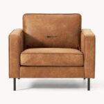 Premium Leatherette Upholstered Single Seater Sofa Chair - Image 3