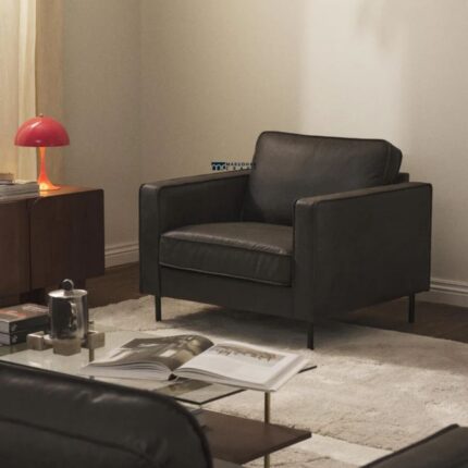 Luxury Leatherette Single Seater Lounge Chair