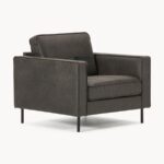 Luxury Leatherette Single Seater Lounge Chair - Image 4