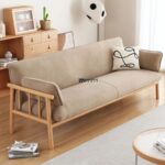 Wooden Frame Fabric Daybed Sofa - Image 3