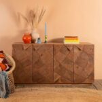 Calvino Acacia Wood Natural Finish Sideboard