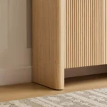 Modern Sideboard Buffet Cabinet with Storage and 4 Doors - Image 2