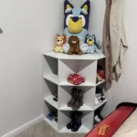 9-Cube Corner Bookshelf – White Cube Storage Organizer for Home, Office & Kids Room - Image 3