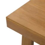 Solid Wood Coffee Table for Living Room, Rectangular Center Table - Image 2