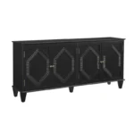 Mid-Century Modern Sideboard with Adjustable Shelves for Living Room - Image 3