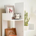 Geometric Tree Bookcase – 8-Shelf Wooden Display Bookshelf for Home & Office - Image 3