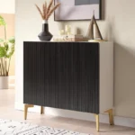 2-Door Storage Cabinet Accent Sideboard with Compact Design